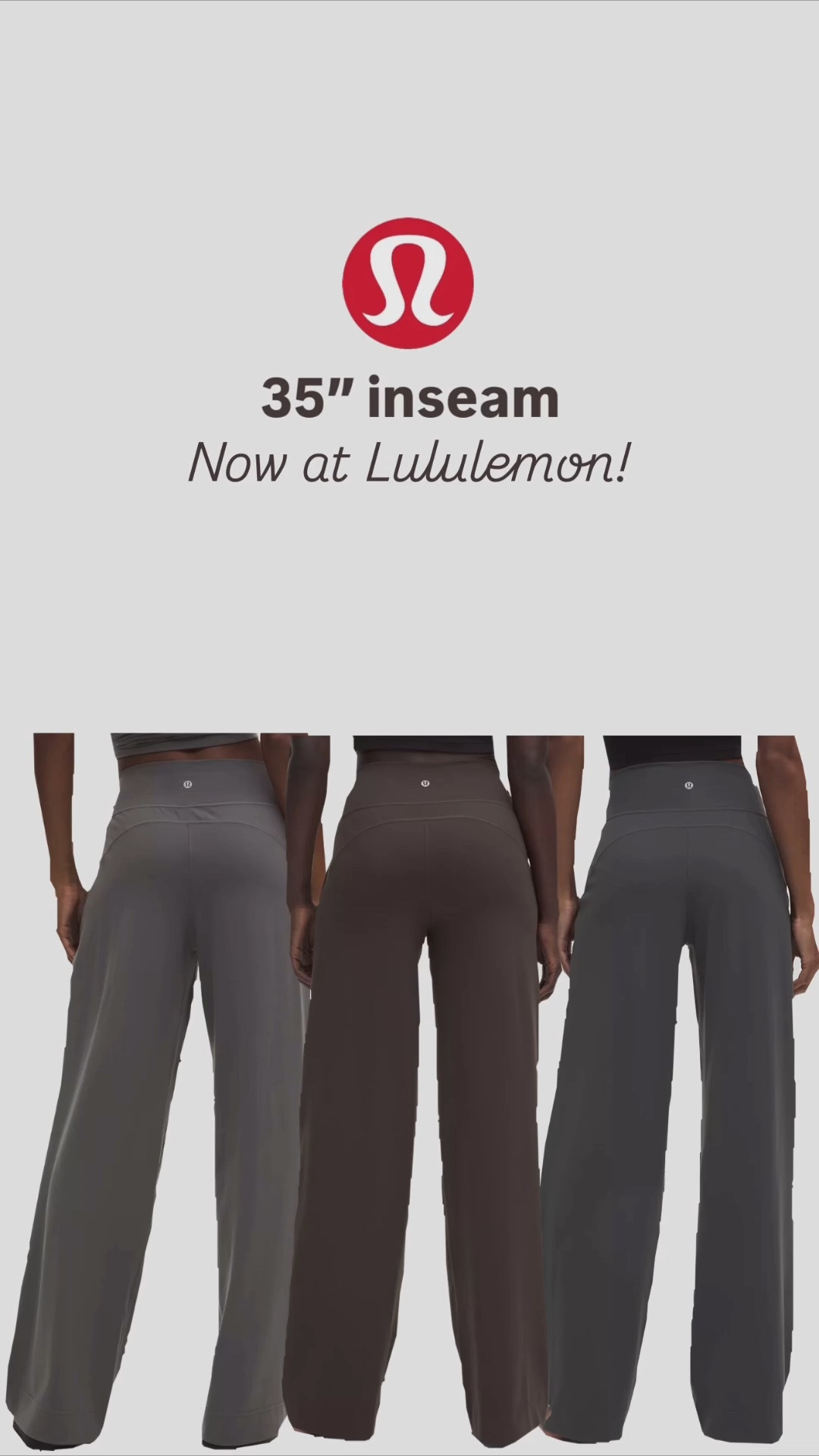 35” inseam pants now at Lululemon

#LTKActive #LTKTall #LTKTravel