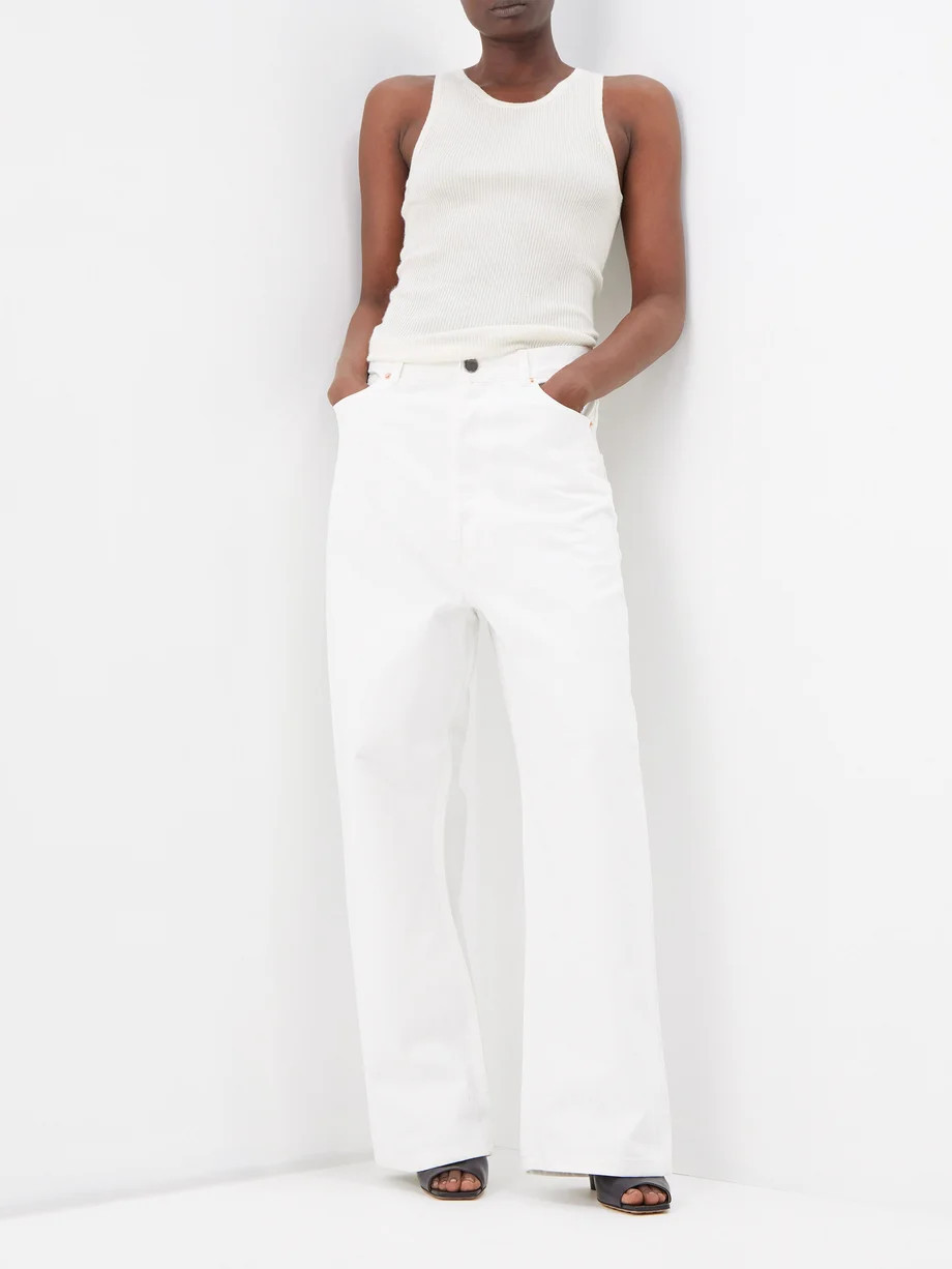 Drop organic-cotton low-rise baggy jeans | Matches (UK)