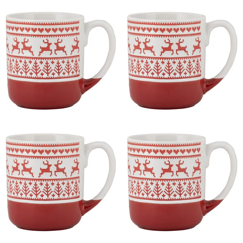 Taverna Ceramic Coffee Mug (Set of 4) | Wayfair North America