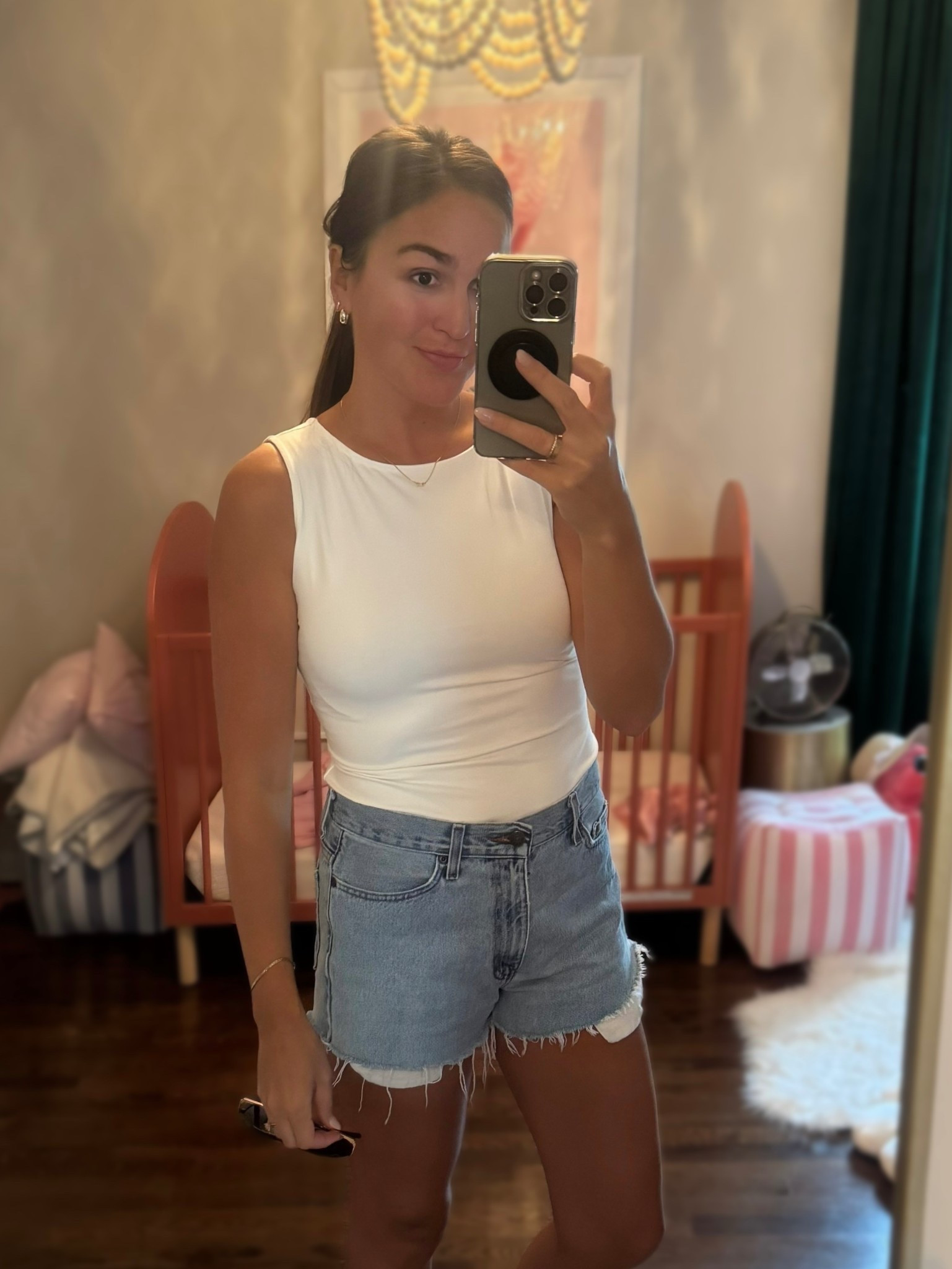 You might as well buy this tank in every color bc you’re going to love it 😍 White is on sale for under $10 today. Most are all under $12! 

Lots of colors! Bodysuit look without the hassle 💁‍♀️

I’m wearing a medium 

#LTKSaleAlert #LTKStyleTip