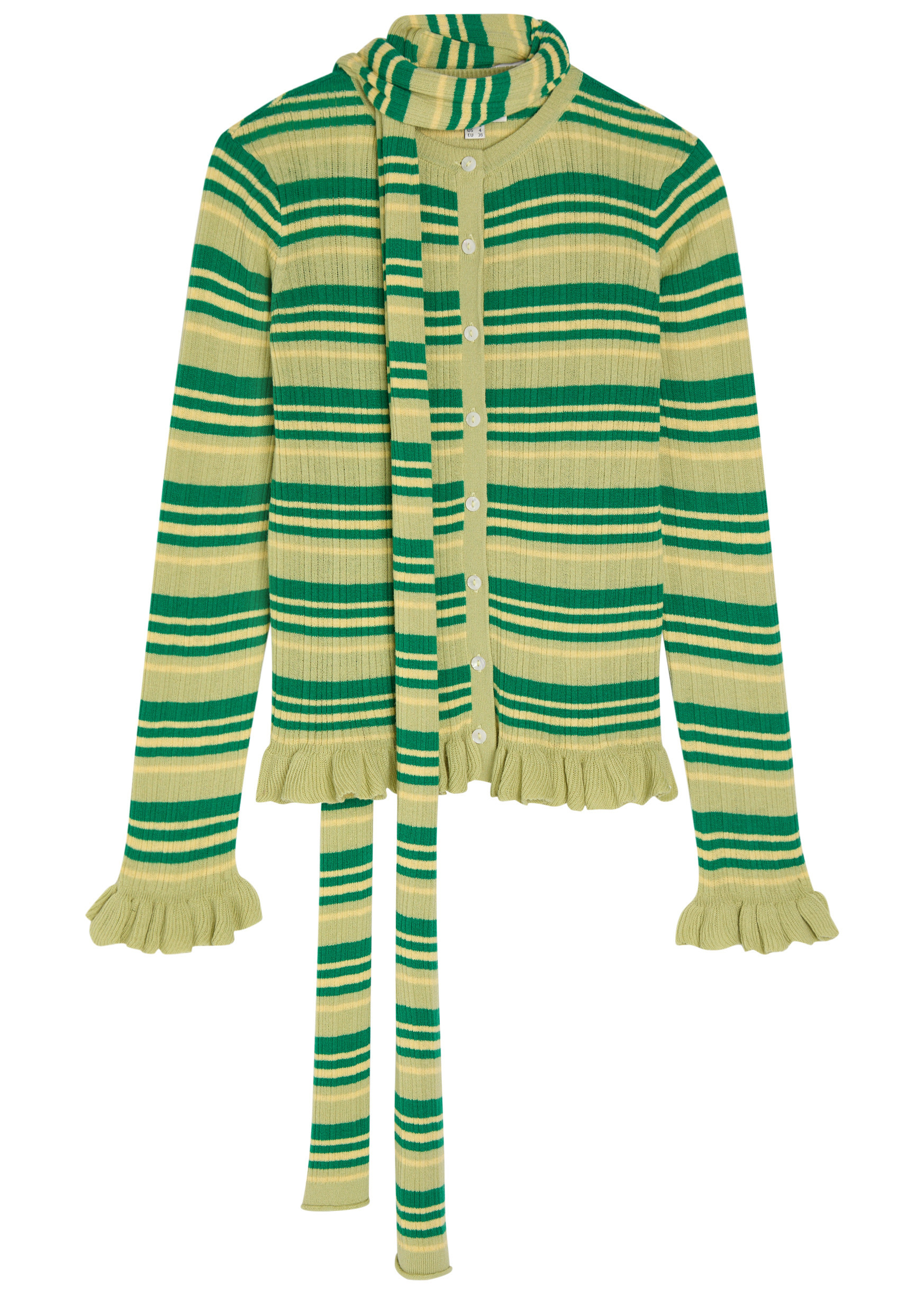 Anelis cotton and merino wool-blend cardigan | Harvey Nichols