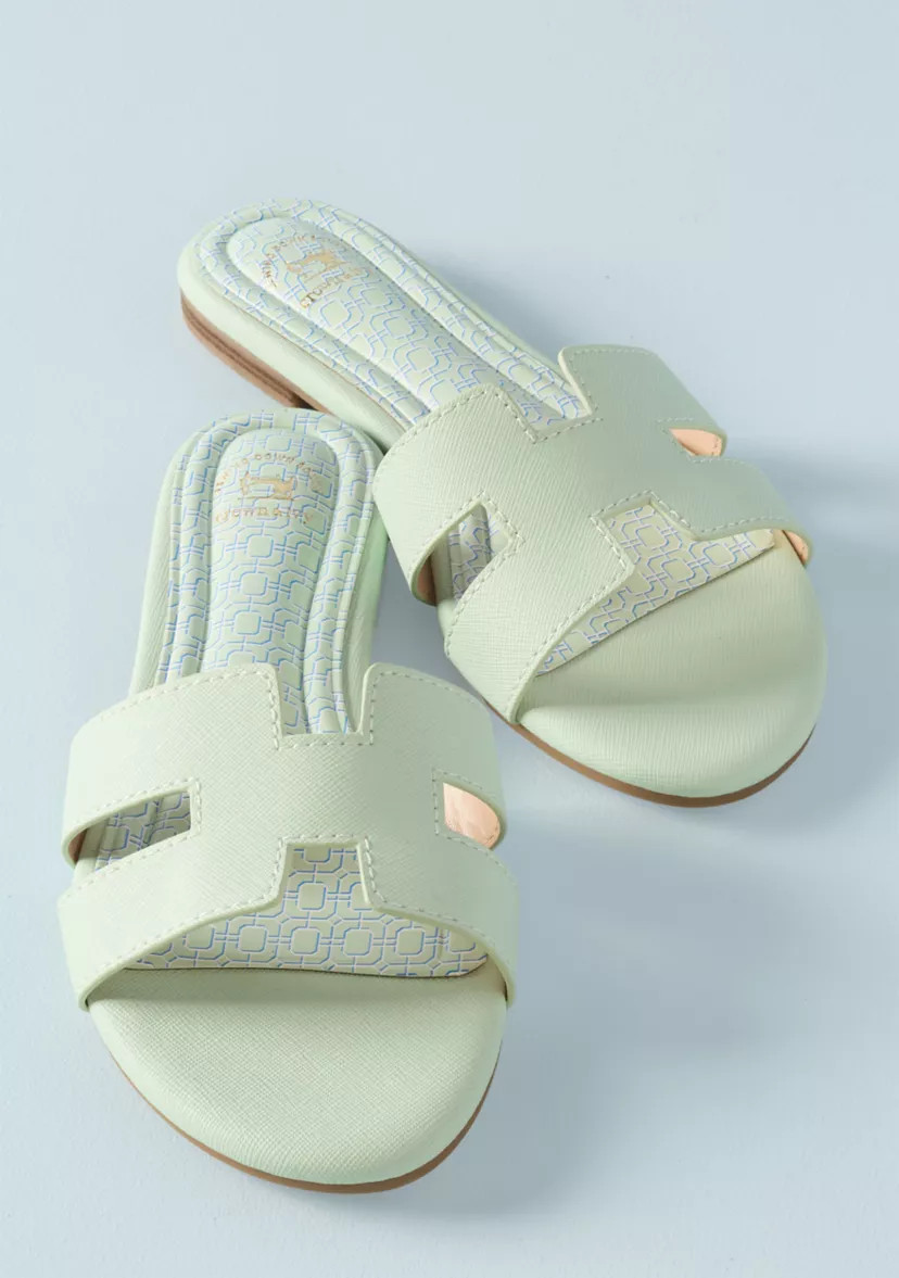 Sewing Down South x Crown & Ivy™ Raven H Band Sandals | Belk