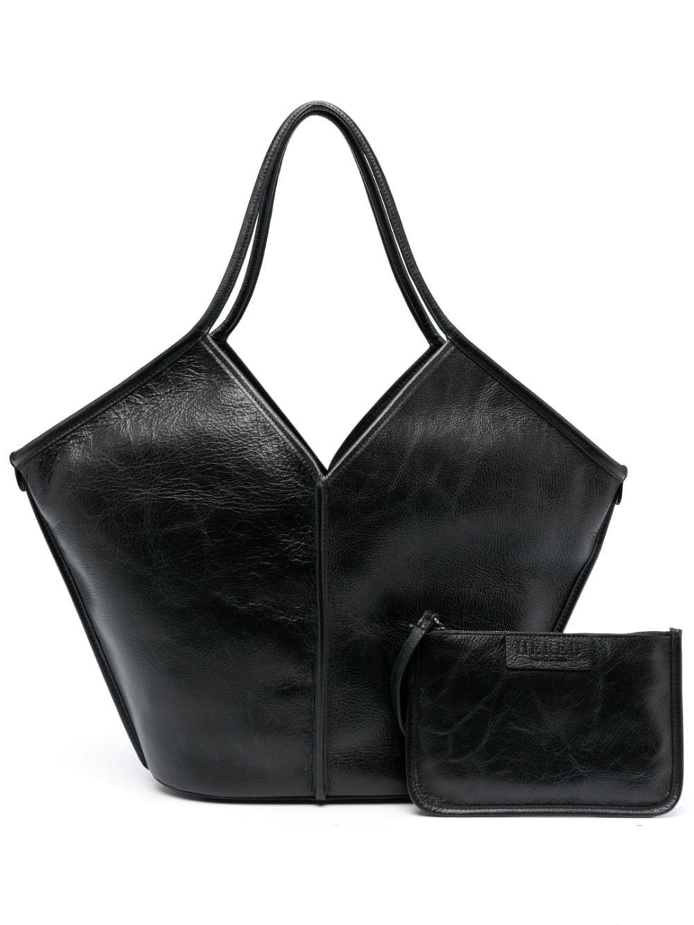 Hereu Callela leather tote bag - Black | Farfetch Global