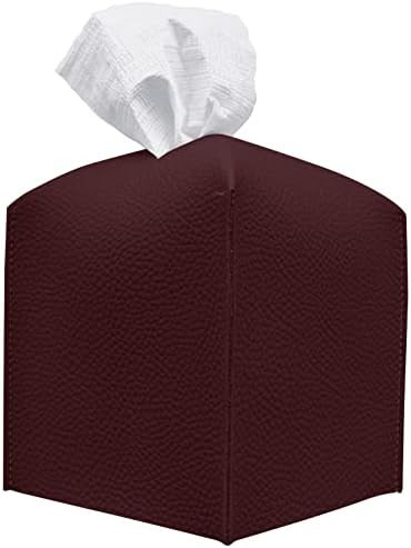 Carrotez Tissue Box Cover, [Refined] Modern PU Leather Square Tissue Box Holder - Decorative Hold... | Amazon (US)