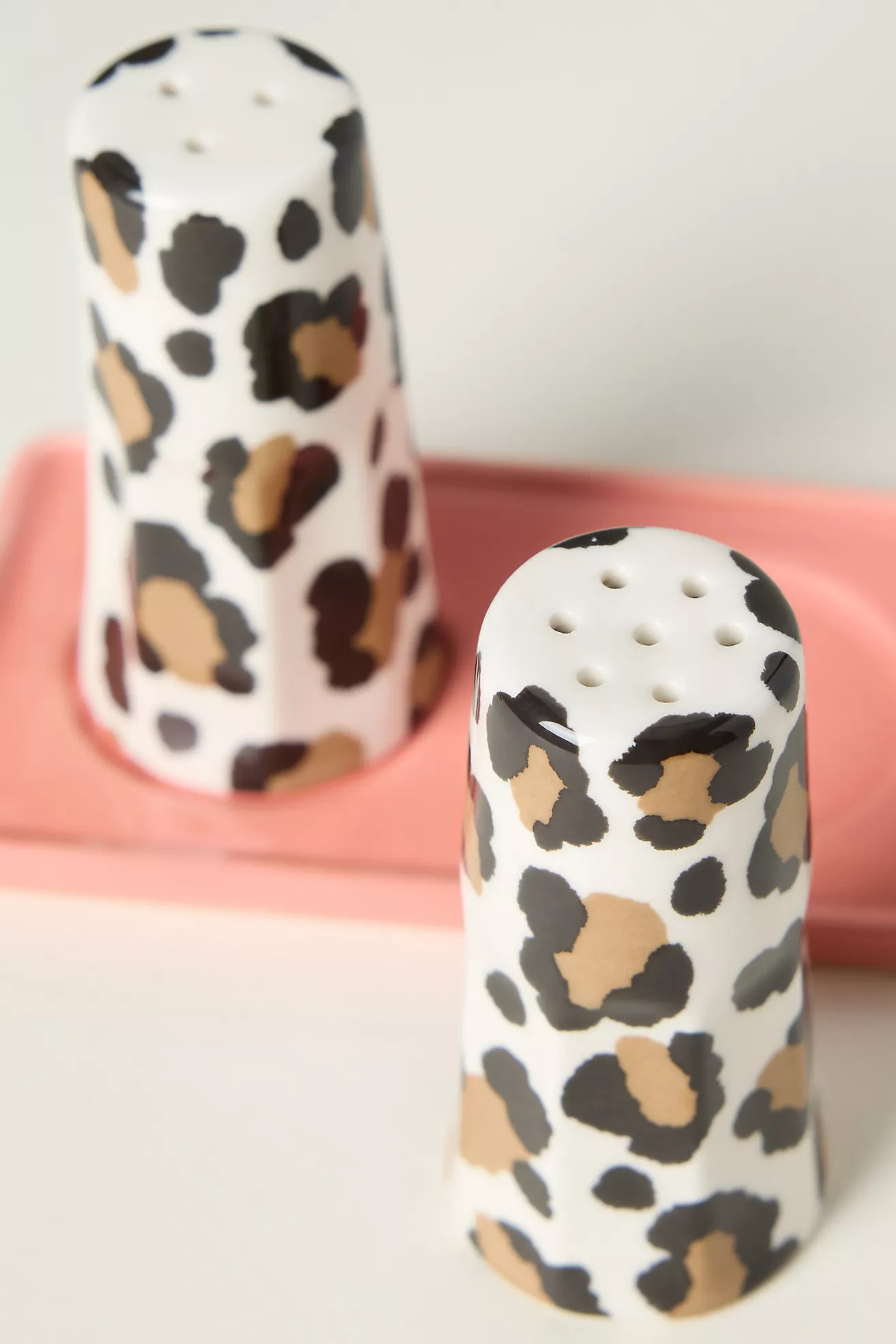 Chintzware Leopard Stoneware Salt & Pepper | Anthropologie (US)