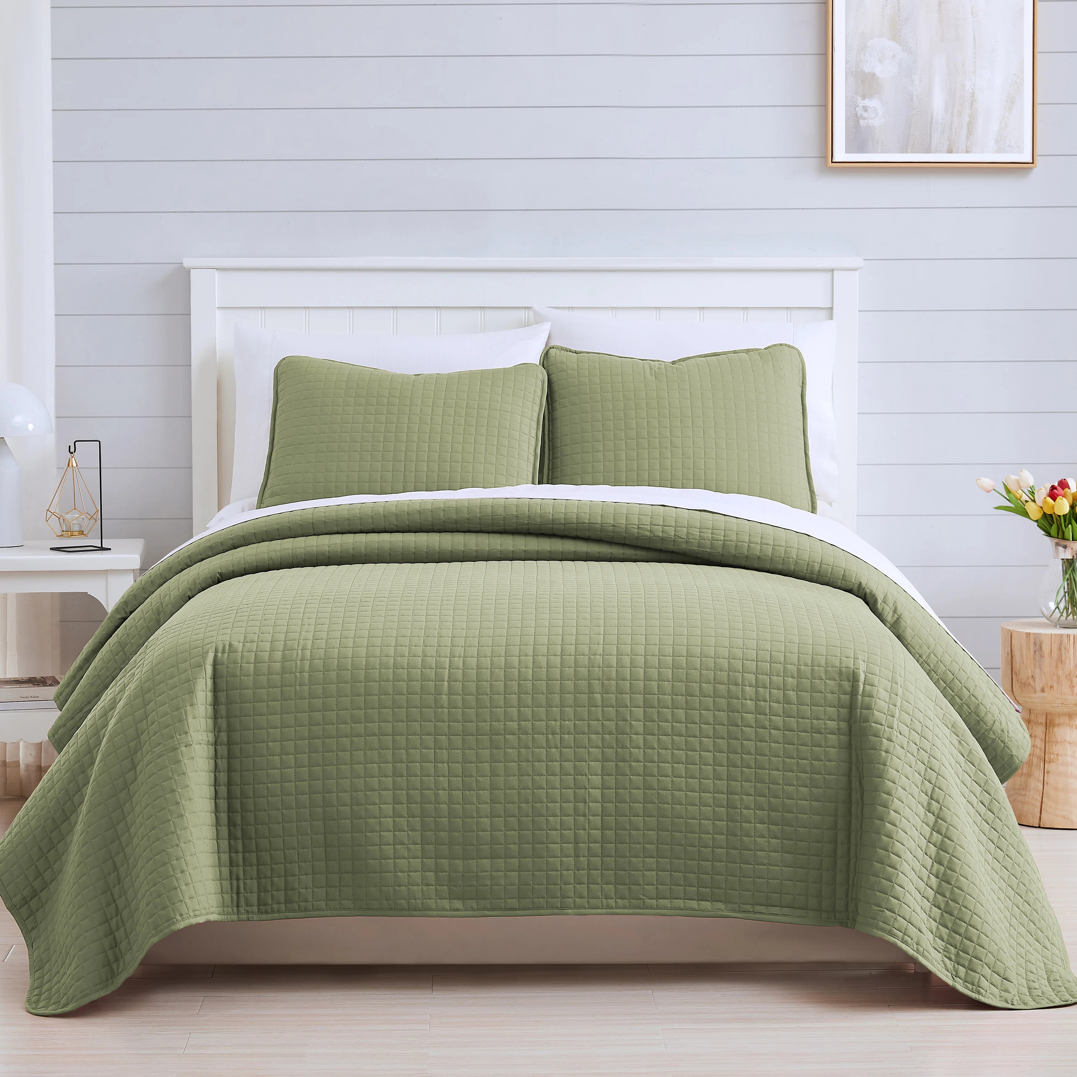 Vilano Springs ® Oversized, Light-Weight Hotel Quality Quilt Set with Matching Shams | Wayfair North America