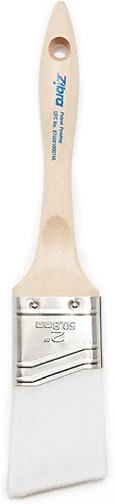 Zibra Pro Grade Angled Paint Brush for Walls, Trim, and Doors, 2 in, White | Amazon (US)