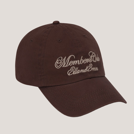 Members Hat - Dark Brown | EllandEmm