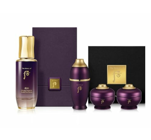 THE WHOO Imperial Youth First Serum 75ml. Special 4-piece Set to Provide Healthy Skin, Revive, Strengthen and Reinforce the Basal Layer of Your Skin. Made in Korea | Amazon (US)