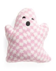 19x22 Checkerboard Ghost Shaped Pillow | Marshalls