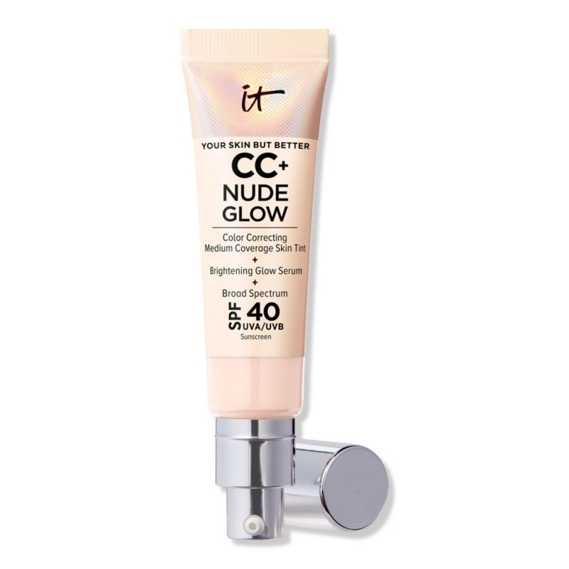 IT Cosmetics CC+ Nude Glow Lightweight Foundation + Glow Serum with SPF 40 | Ulta Beauty | Ulta