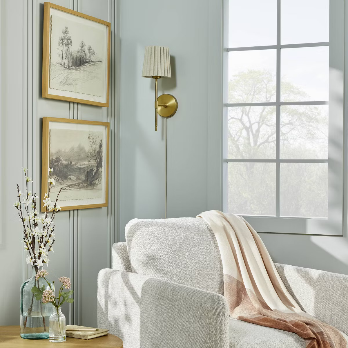 Faux Forsythia Flowering Branch - Hearth & Hand™ with Magnolia | Target