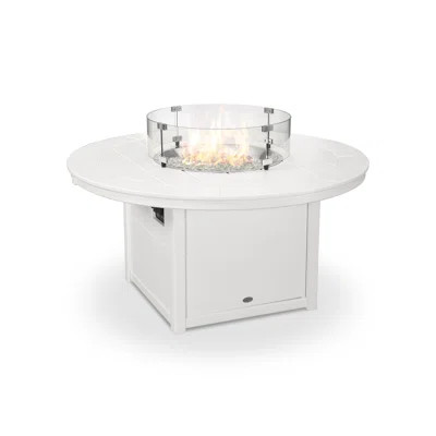 POLYWOOD Round 48" Fire Pit Table | Wayfair North America