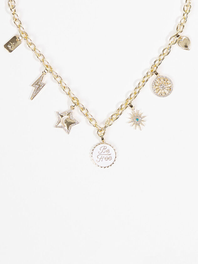Be Free Charm Necklace | Altar'd State