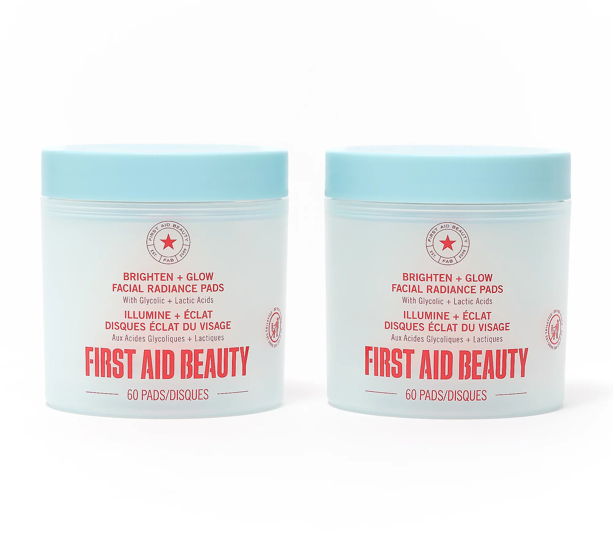 First Aid Beauty 60ct Facial Radiance Pads Duo | QVC