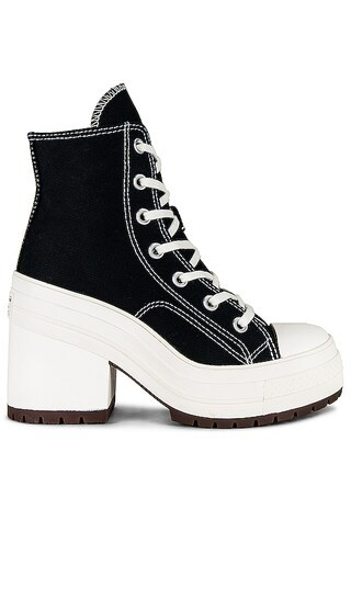 Chuck 70 Heel in Black & Egret | Revolve Clothing (Global)