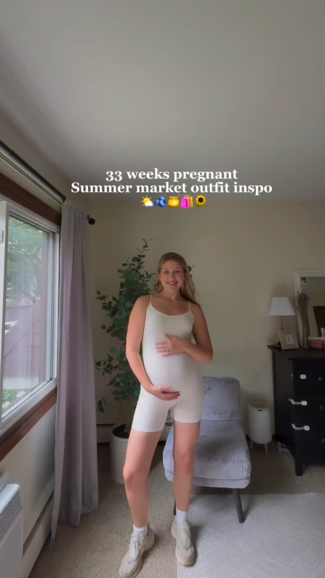 33 weeks pregnant outfit inspo // summer days in the city ☁️🤍✨🌤️

#pregnancy #outfitinspo #ootd #bumpoutfits #bump #pregnant #33weekspregnant #summerpregnancy