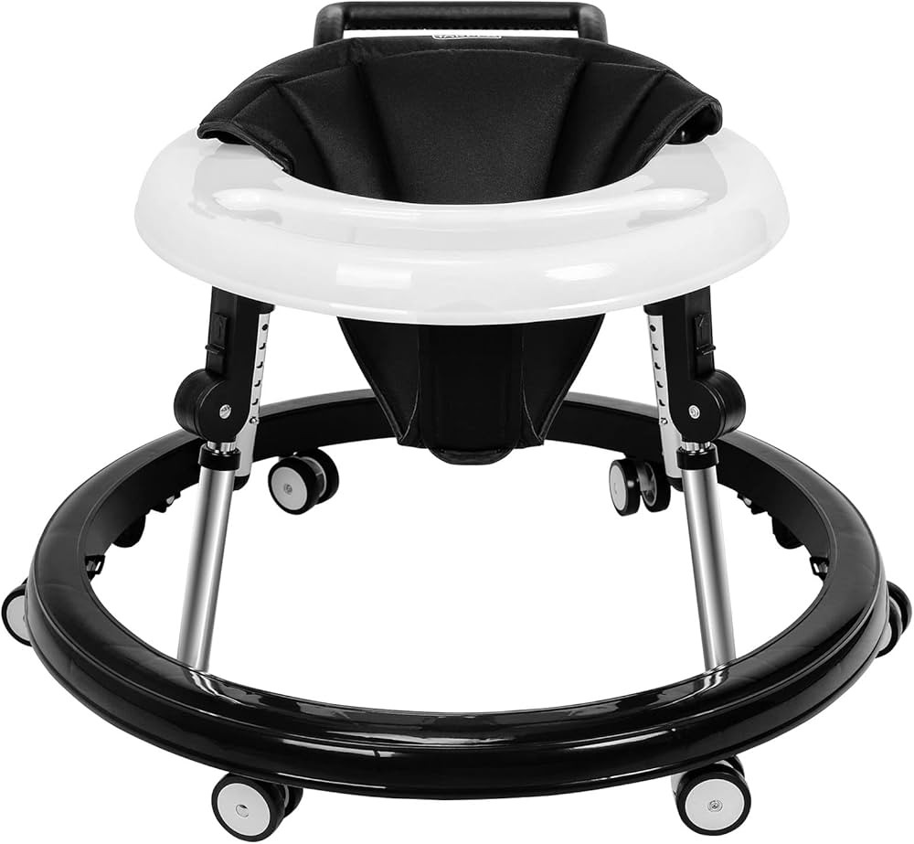Foldable Baby Walker with Wheels and Anti-Rollover, Sit to Stand Activity Center for Boys and Gir... | Amazon (US)