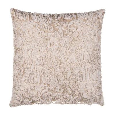 Chiffon Tulle Over Velvet Throw Pillow | Wayfair North America