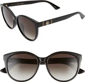 56mm Gradient Cat Eye Sunglasses | Nordstrom