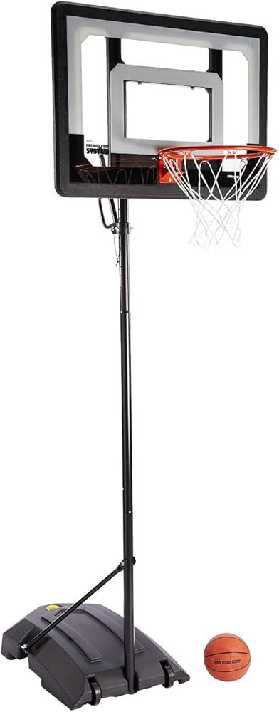 SKLZ Pro Mini Hoop Basketball System with Adjustable-Height Pole and 7-Inch Ball | Amazon (US)