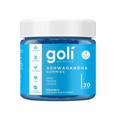 Goli Nutrition Ashwagandha Vegan Gummies - 30ct | Target