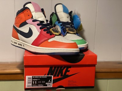 NIKE AIR JORDAN 1 RETRO MID SE MELODY EHSANI FEARLESS WOMEN SIZE 11 MEN SIZE 9.5 | eBay US