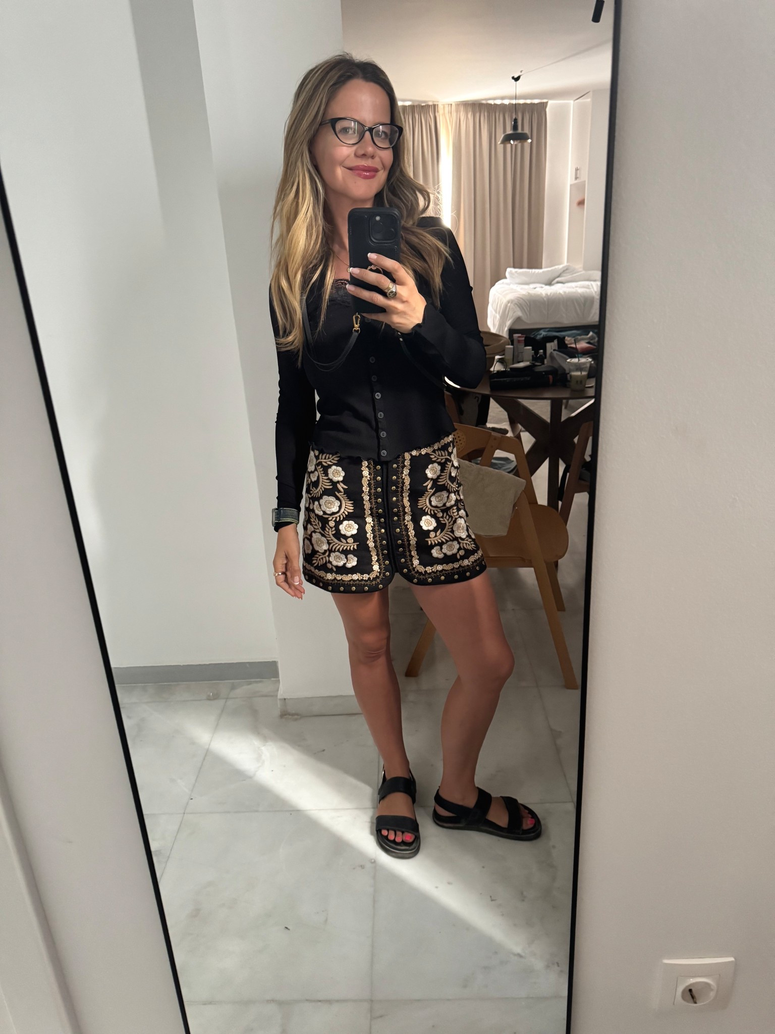 Final day in Greece before we go back to the USA. Perfect end of summer outfit. Love this skirt so much. I’m wearing a small  

#LTKStyleTip #LTKTravel