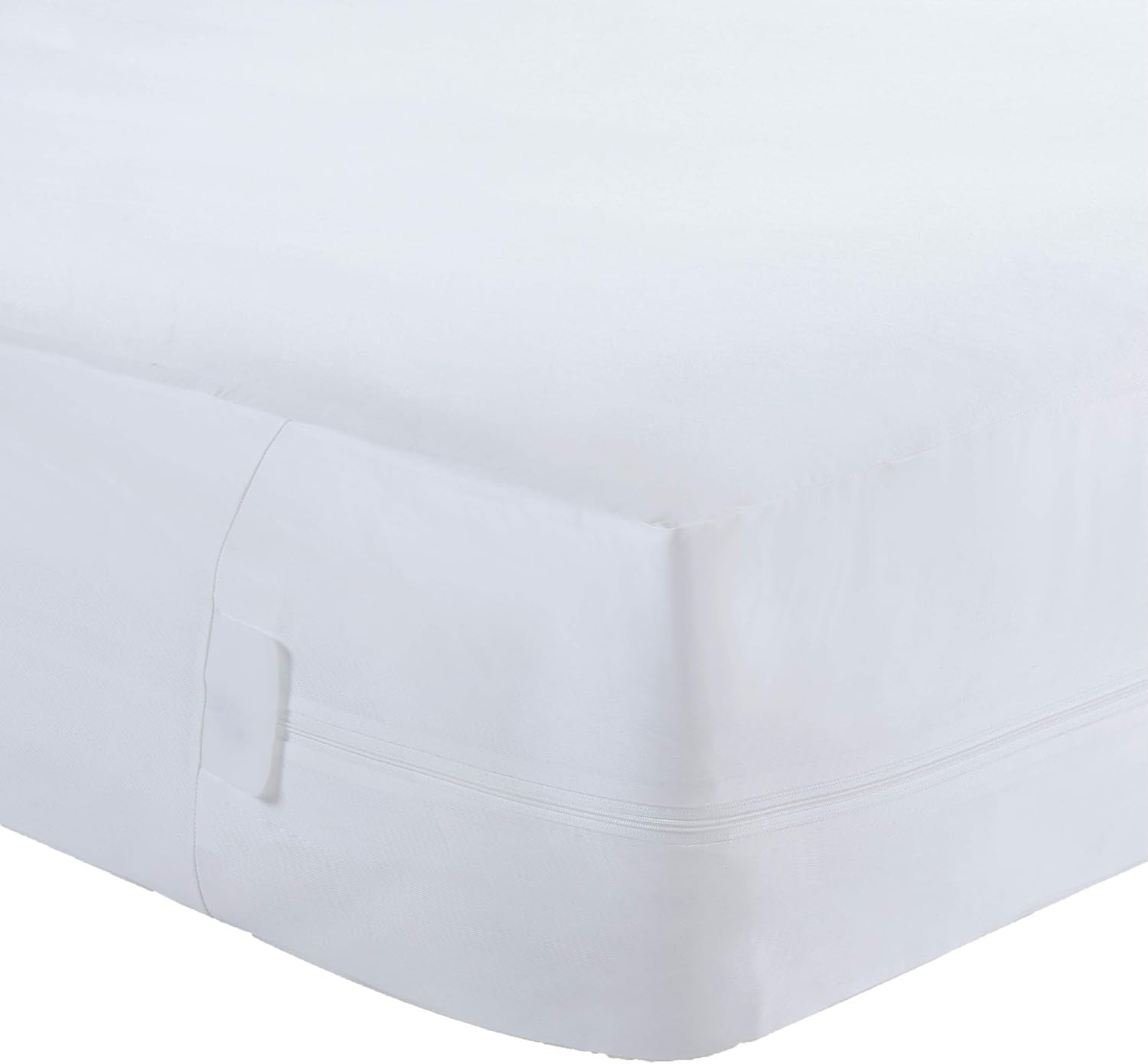 Bed Bug Blocker Hypoallergenic All-In-One Quiet Water-Resistant Zip-Up Box Spring Protector to He... | Amazon (US)