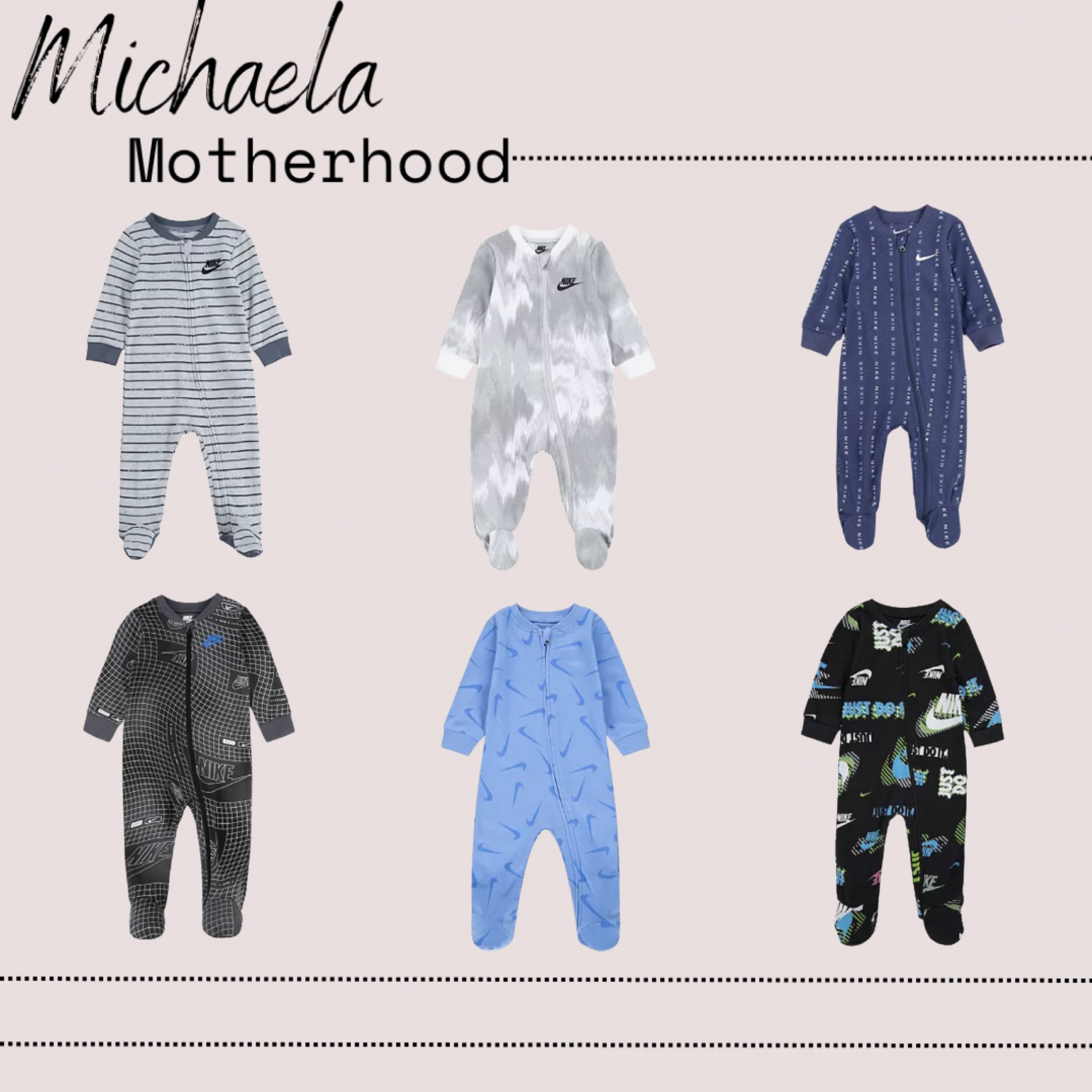 Nike Printed Club Sleep & Play! 50% off right now at Kohls $9.99! 

#LTKFind #LTKGiftGuide #LTKbaby