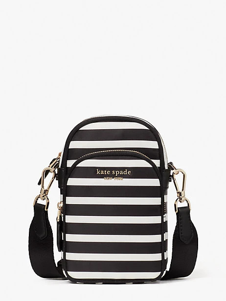 the little better sam hill stripe north south phone crossbody | Kate Spade (US)