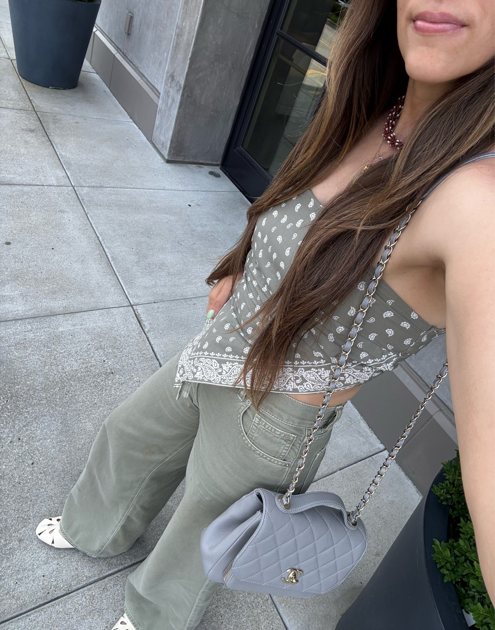 Spring outfit. Bandana print top. Target finds.

#LTKdayinmylife #LTKxMadewell #LTKootd