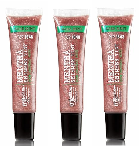 Bath & Body Works C.O. Bigelow 3 Pack Mentha Shimmer Tint Bare Mint #1648 | Amazon (US)