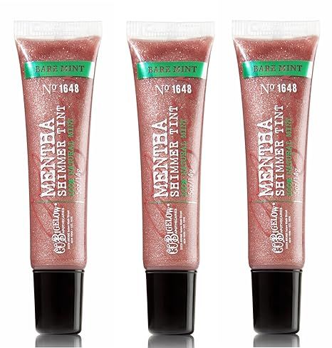 Bath & Body Works C.O. Bigelow 3 Pack Mentha Shimmer Tint Bare Mint #1648 | Amazon (US)