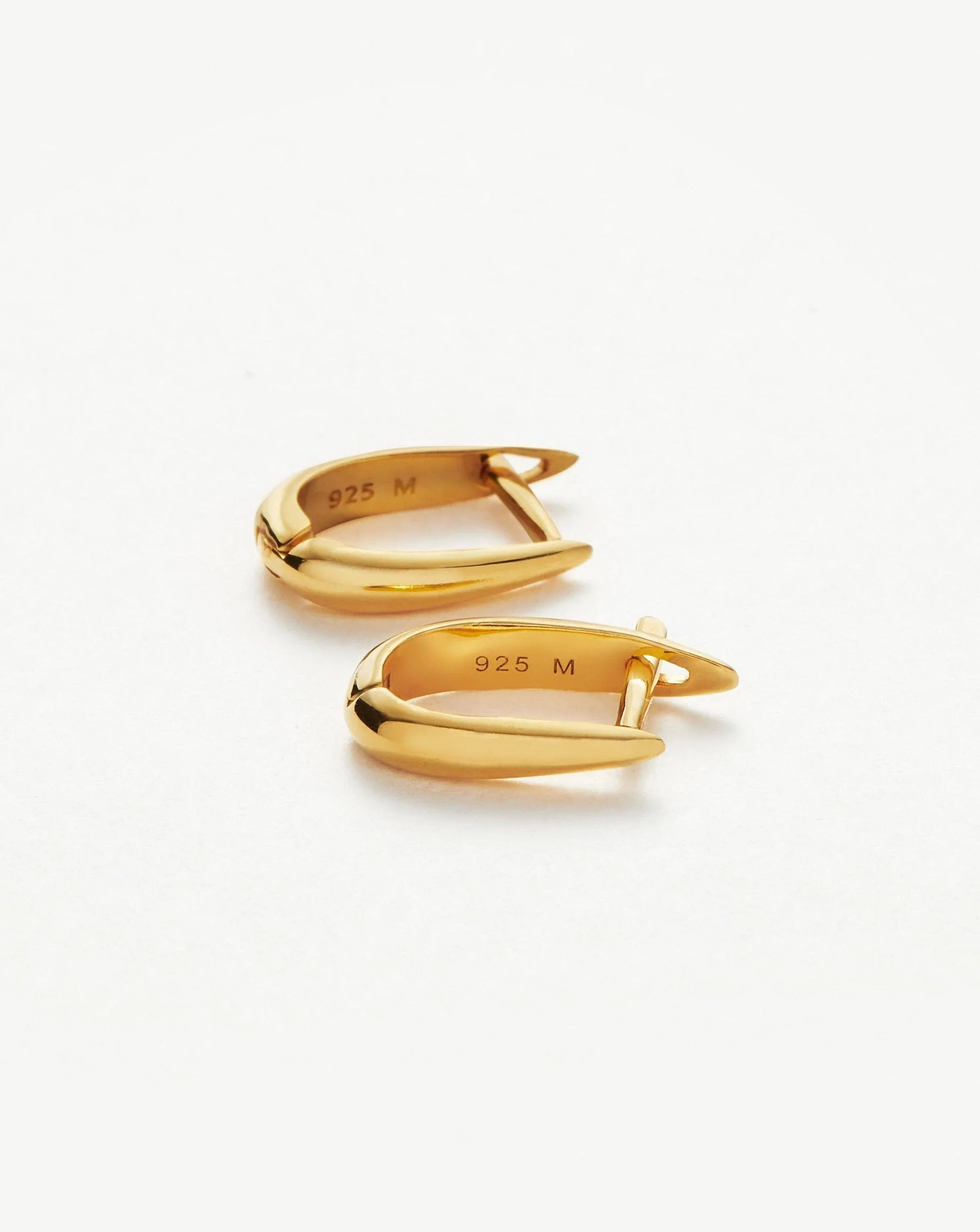 Claw Huggies | 18ct Gold Plated Vermeil | Missoma