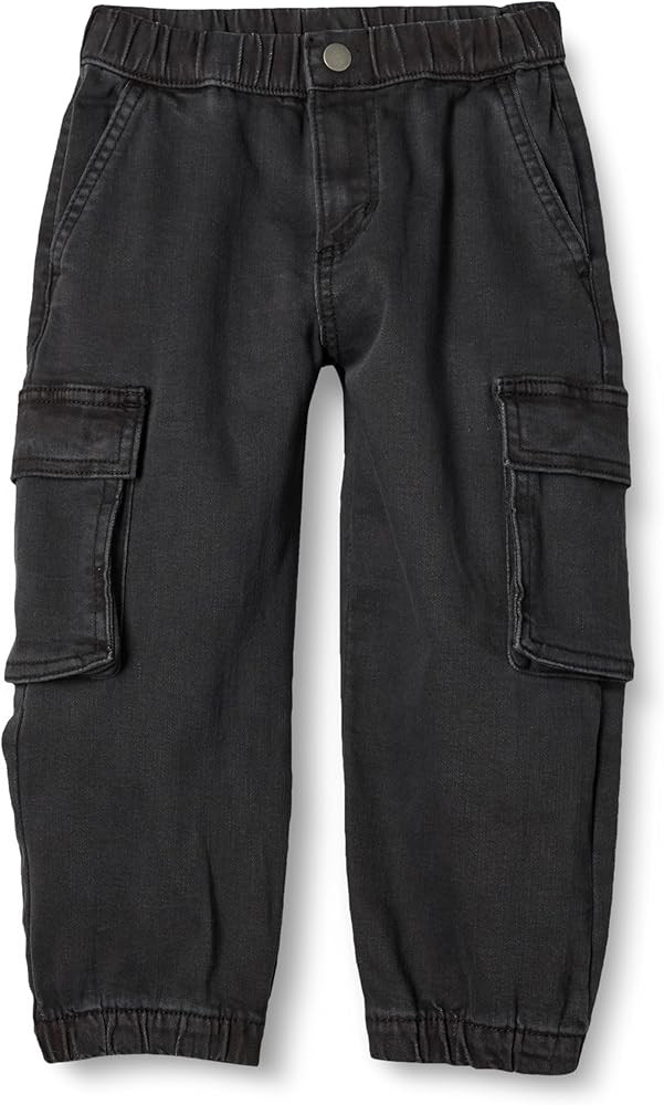 Amazon Essentials Boys and Toddlers' Stretch Denim Cargo Jean | Amazon (US)
