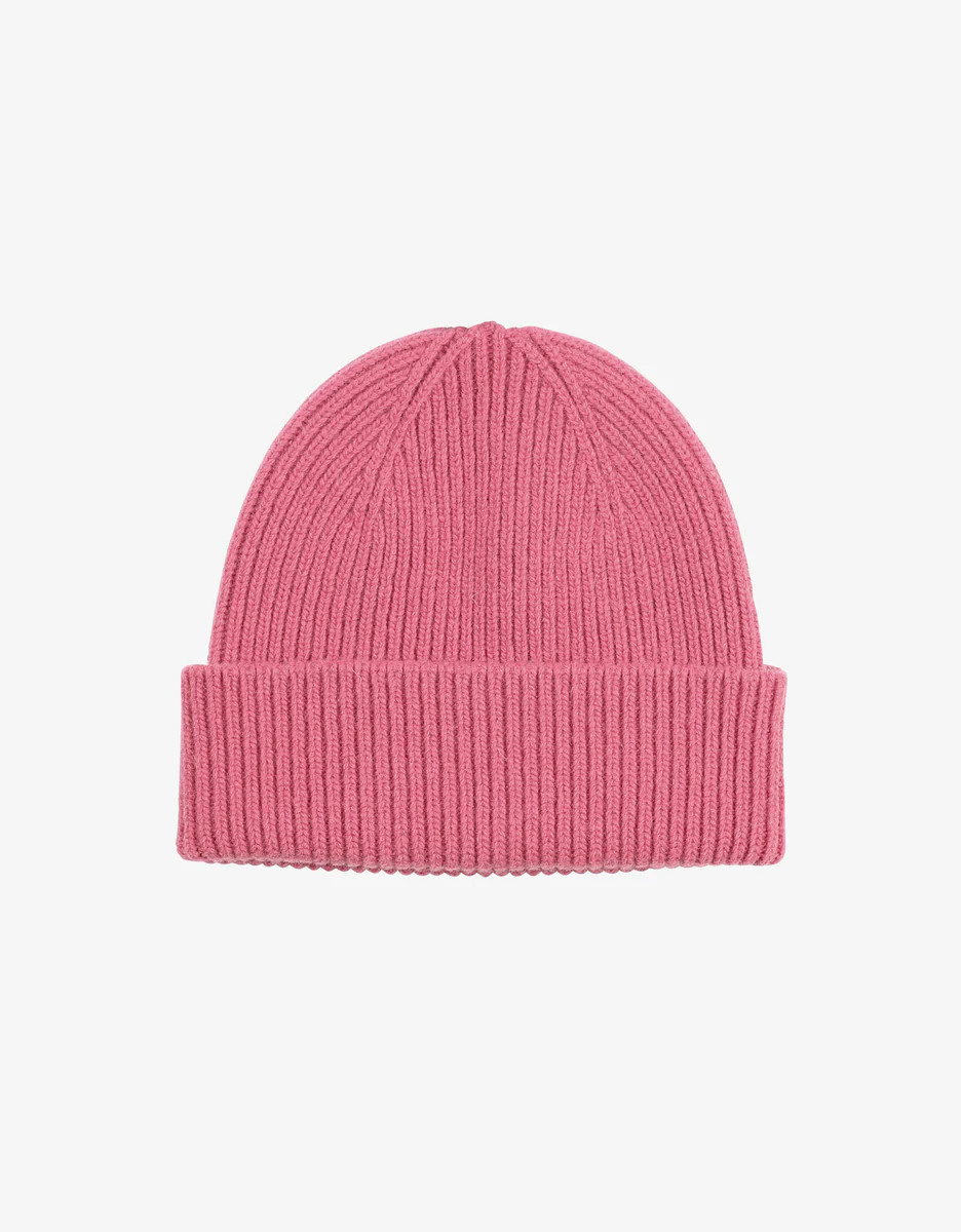 Merino Wool Beanie - Raspberry Pink | Colorful Standard