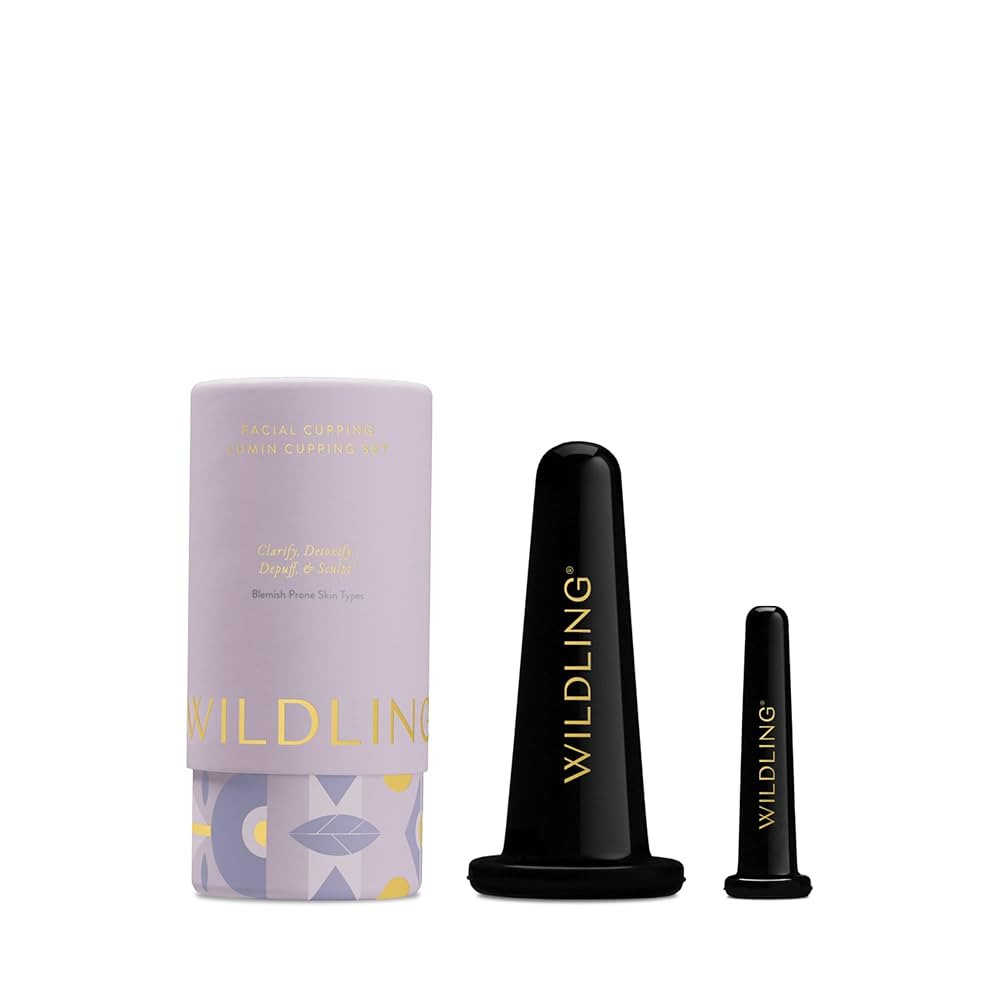 WILDLING Lumin Cupping Set I Facial Cupping Tools to Decrease Puffiness, Increase Collagen Produc... | Amazon (US)