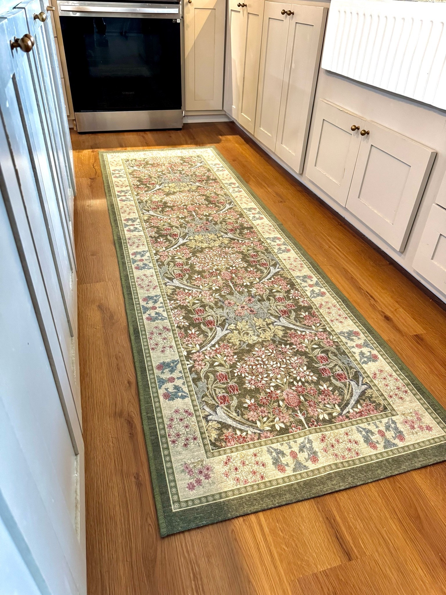 Replaced our old kitchen rugs for this beautiful runner from…WALMART🤯 isn’t she stunning?! And so affordable!

#LTKHome #LTKdayinmylife #LTKmomlife