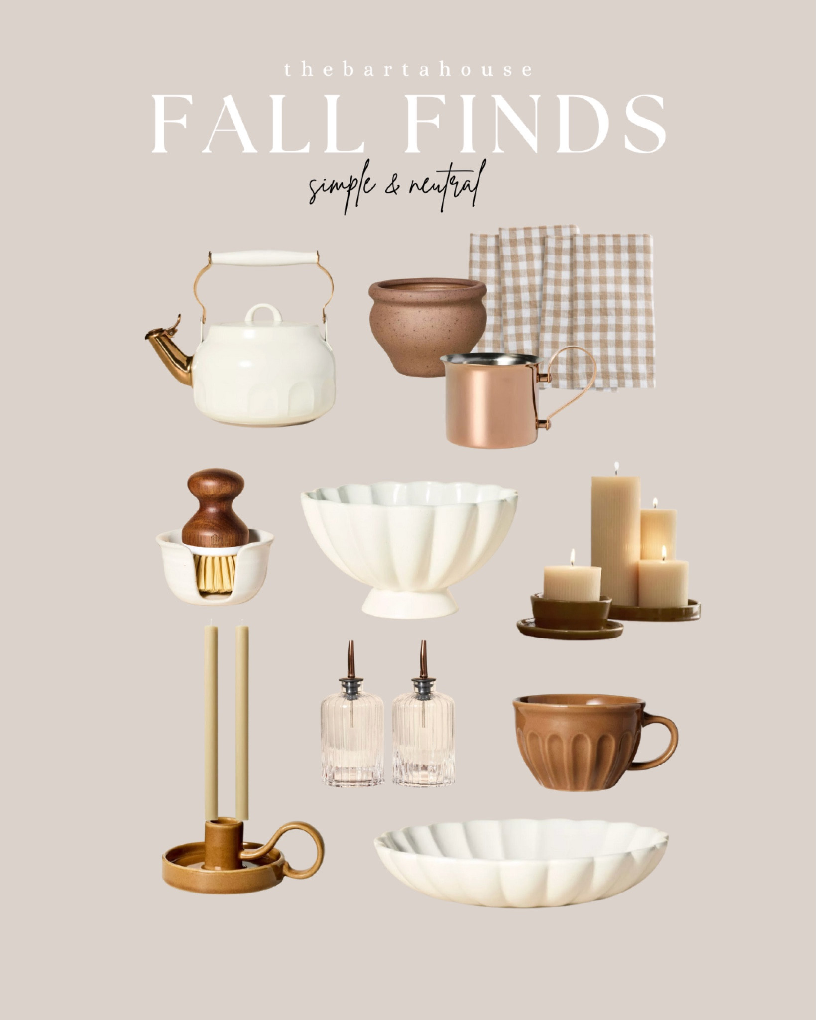 Simple and neutral fall finds 🍂✌🏻

#LTKHome #LTKSeasonal