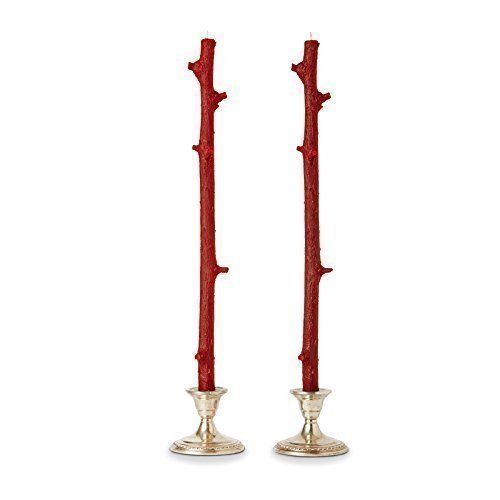 Stick Candles/Hemlock Casting/Beeswax/Pair | Amazon (US)