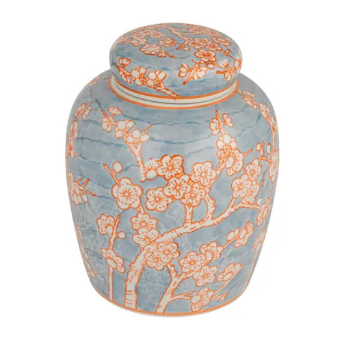 Storied Home Decorative Ginger Jar with Lid in Blue at Nordstrom | Nordstrom