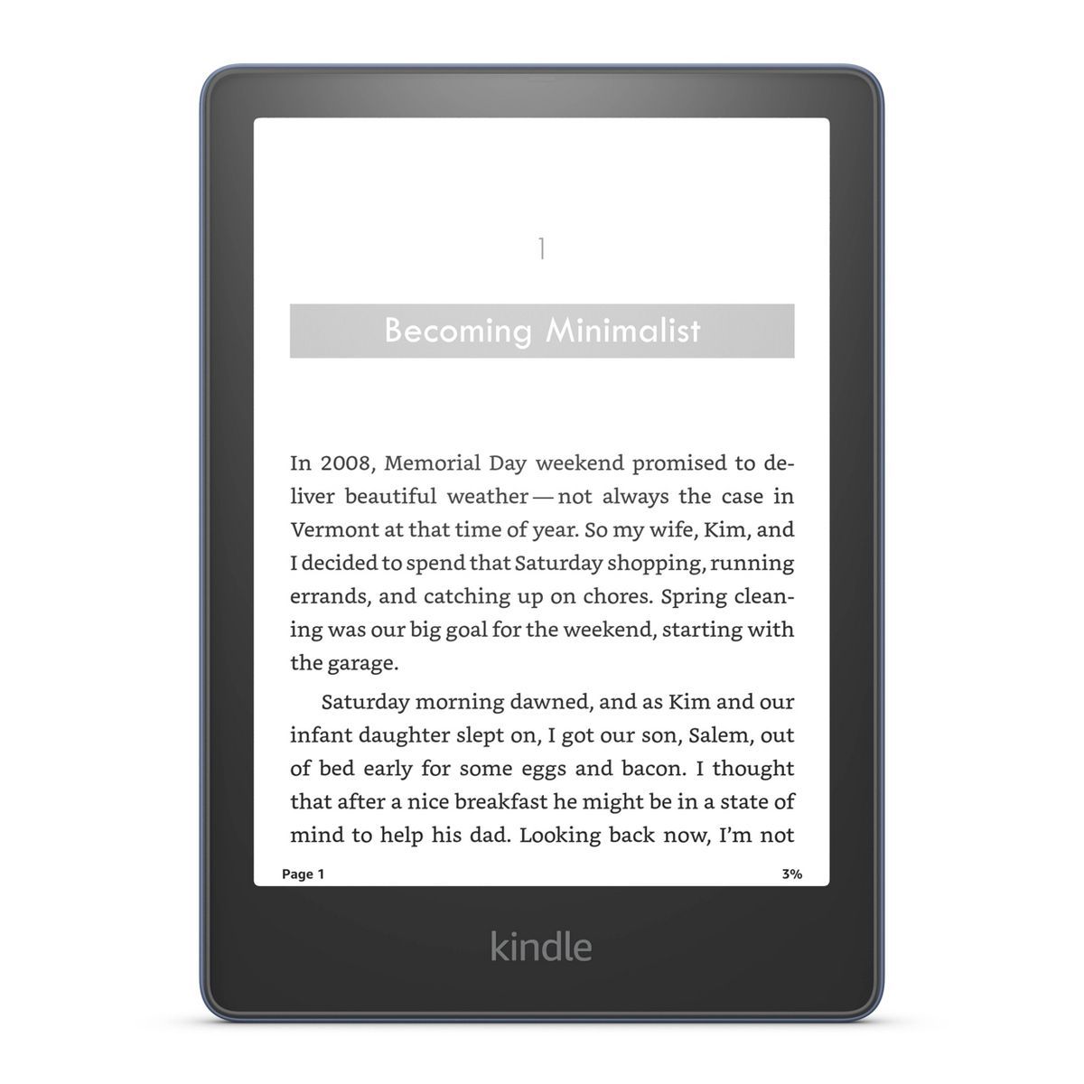 Amazon Kindle Paperwhite 32GB Signature Edition | Target