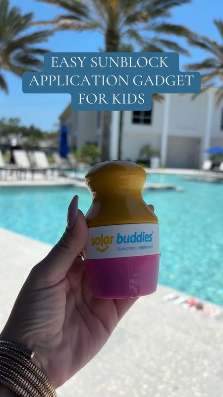 This sunscreen will make life so much easier for you and your kids! Fill it with your preferred sunscreen and apply it with the roll on sponge in the quickest way, your kids won’t even mind! 

#LTKKids #LTKVideo #LTKSwim