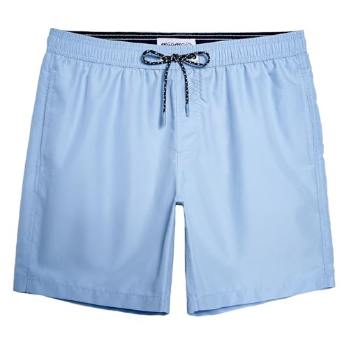 maamgic Mens Swim Trunks Quick Dry Swim Shorts with Mesh Lining Funny Swimwear Bathing Suits 7inc... | Amazon (US)