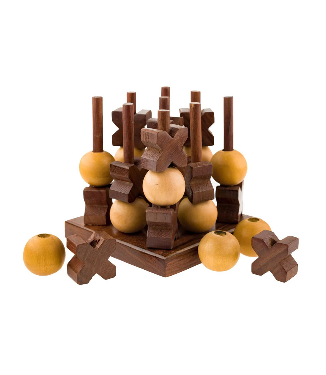 3D Tic Tac Toe Game, Wooden Board Game, Handmade Tic Tac Toe Game, Travel Game, Wood Party Game, ... | Etsy (US)