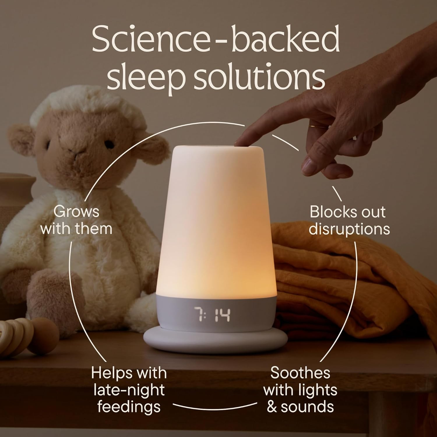 Hatch Rest Baby Sound Machine, Night Light | 2nd Gen | Registry Essential, Sleep Trainer, Routine... | Amazon (US)