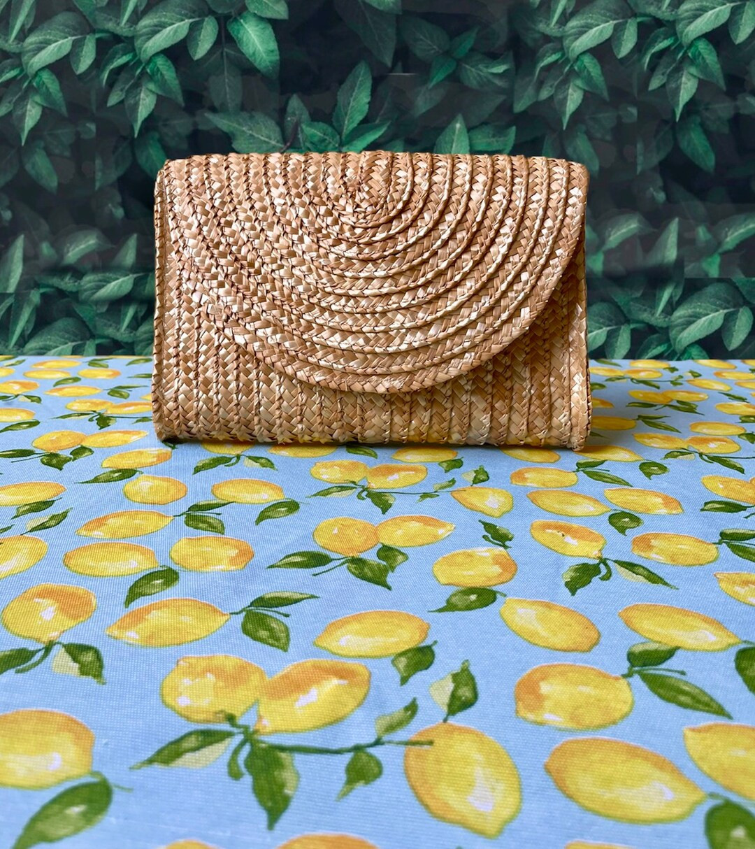 Handmade Wicker Rattan Clutch Bag | Etsy (UK)