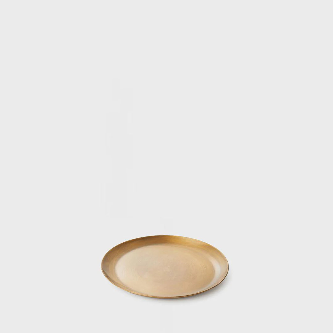 Brass Round Plate | Amber Interiors