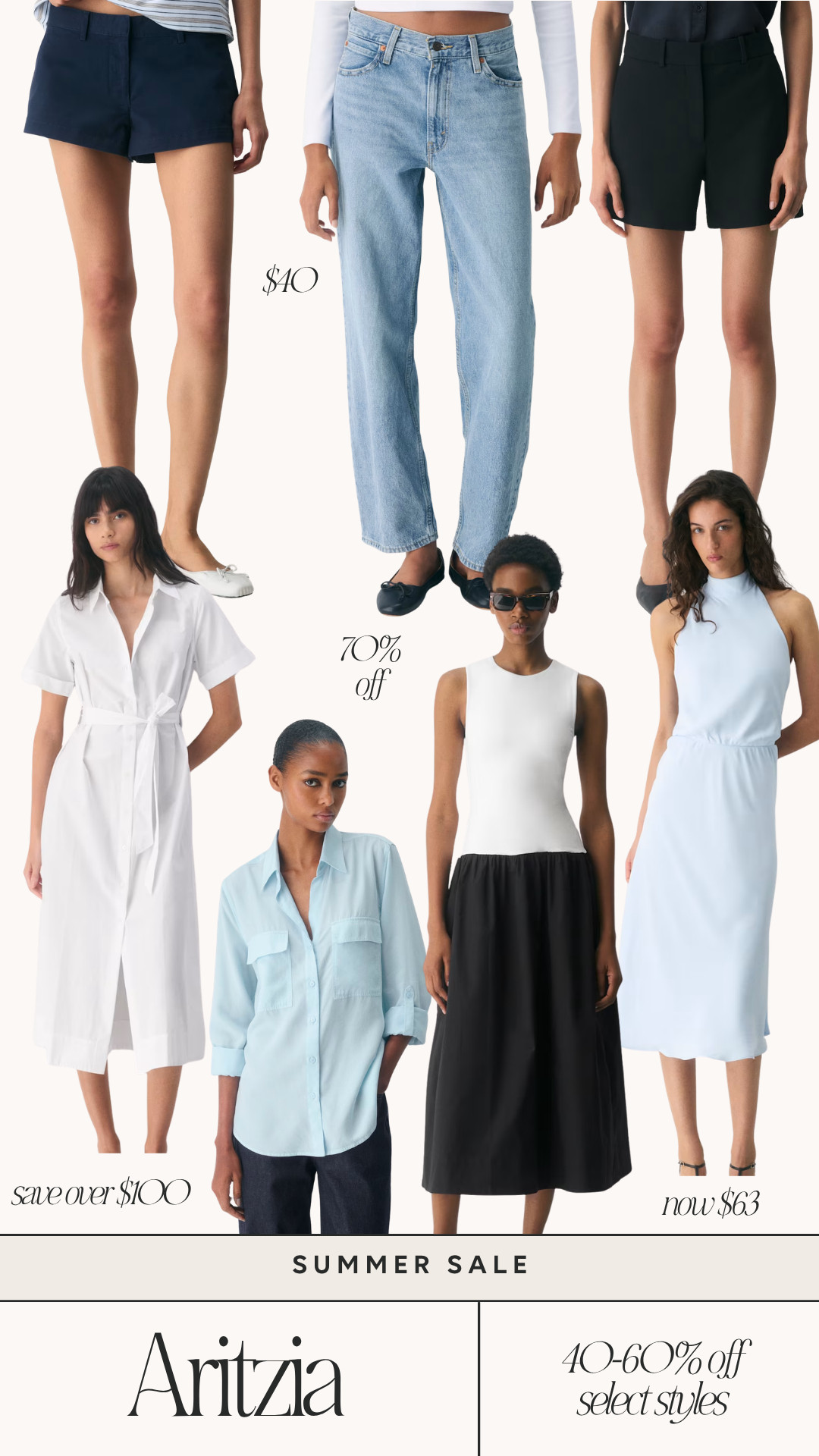 Aritzia summer sale 40-60% off my favorites!

#LTKootd #LTKSeasonal #LTKSaleAlert